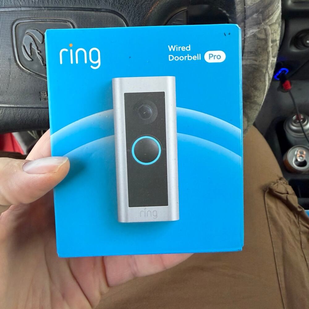 Ring Wired Video Doorbell Camera Pro